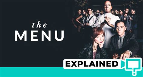 the menu film ende|The Menu Ending, Explained: What Is The Meaning。